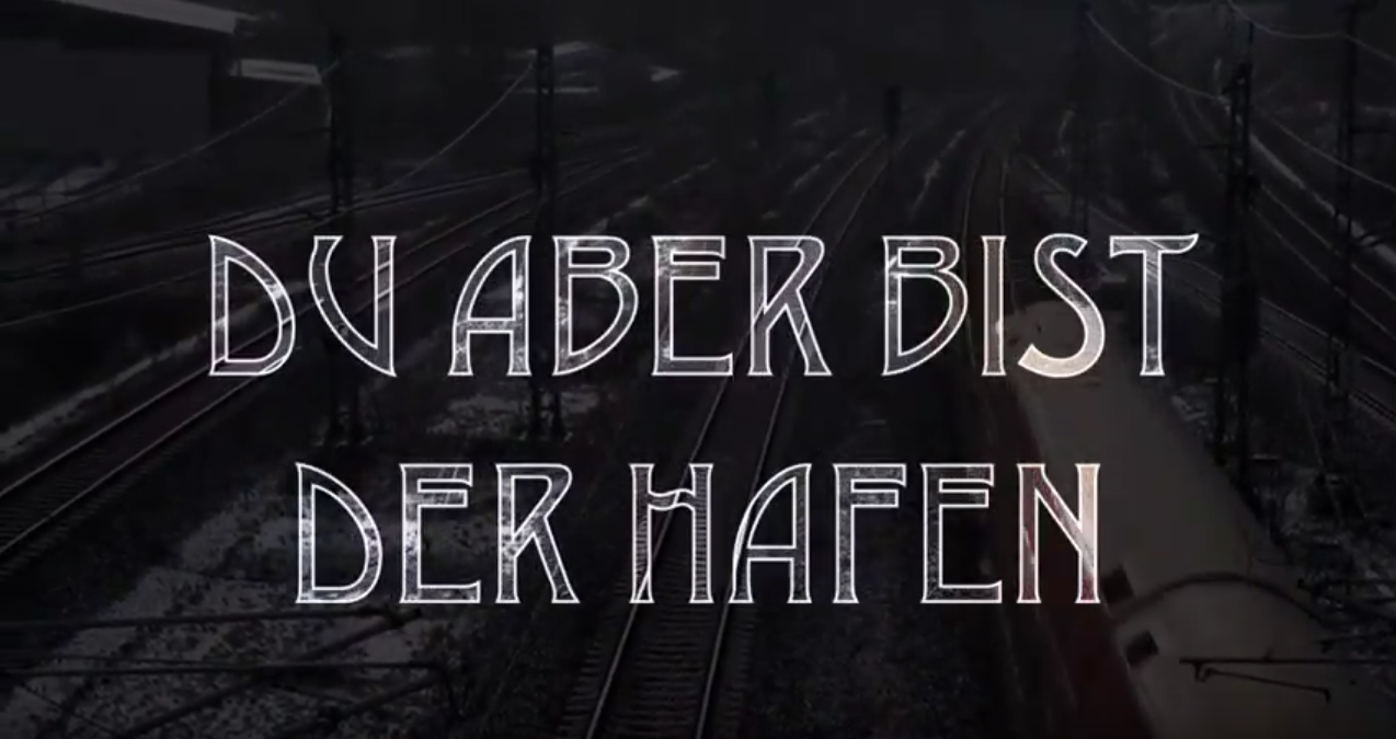 Du aber bist der Hafen